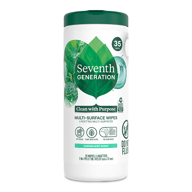 Multi-Surface Wipes - Garden Mint