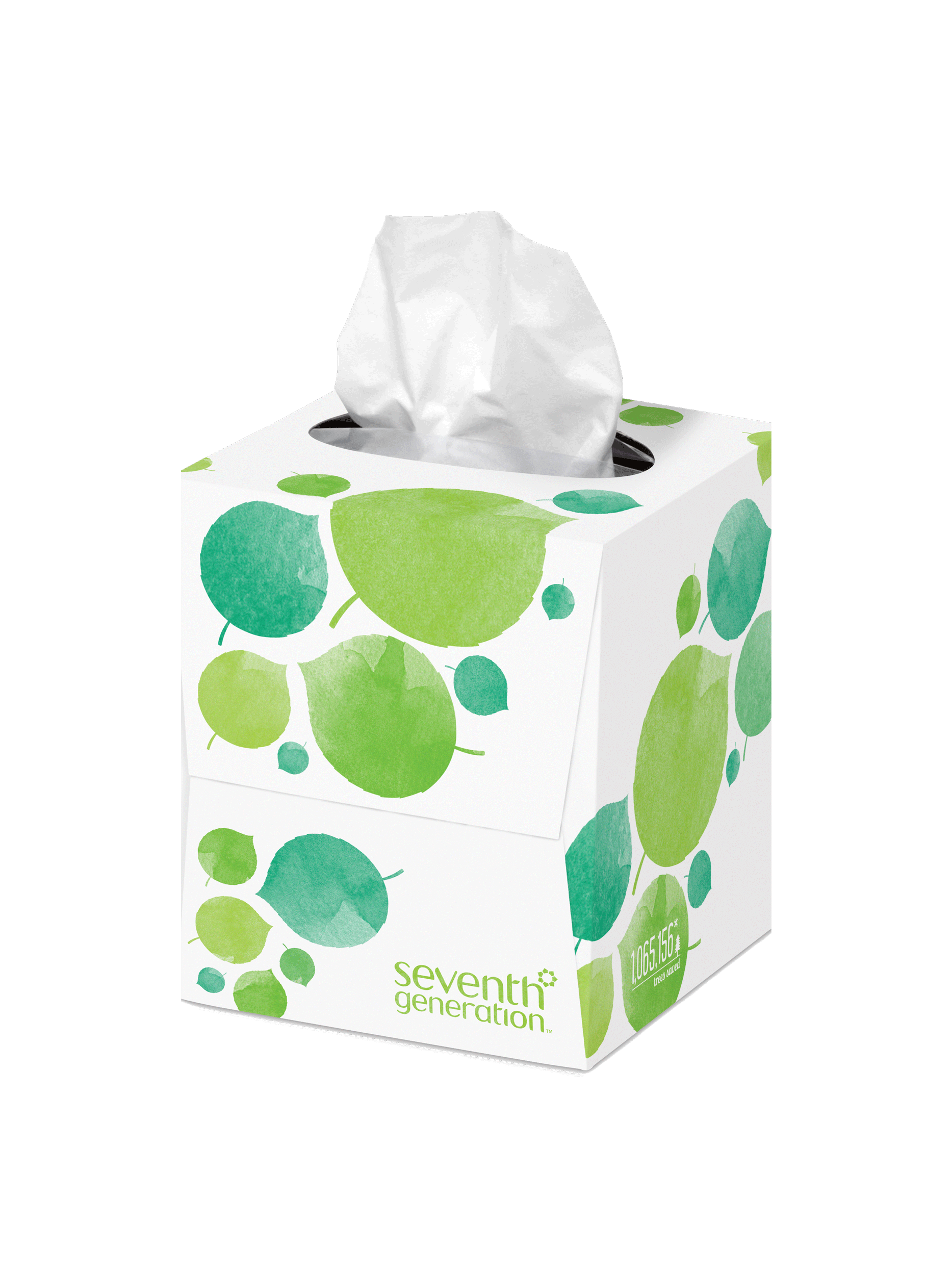 100% Recycled Facial Tissue