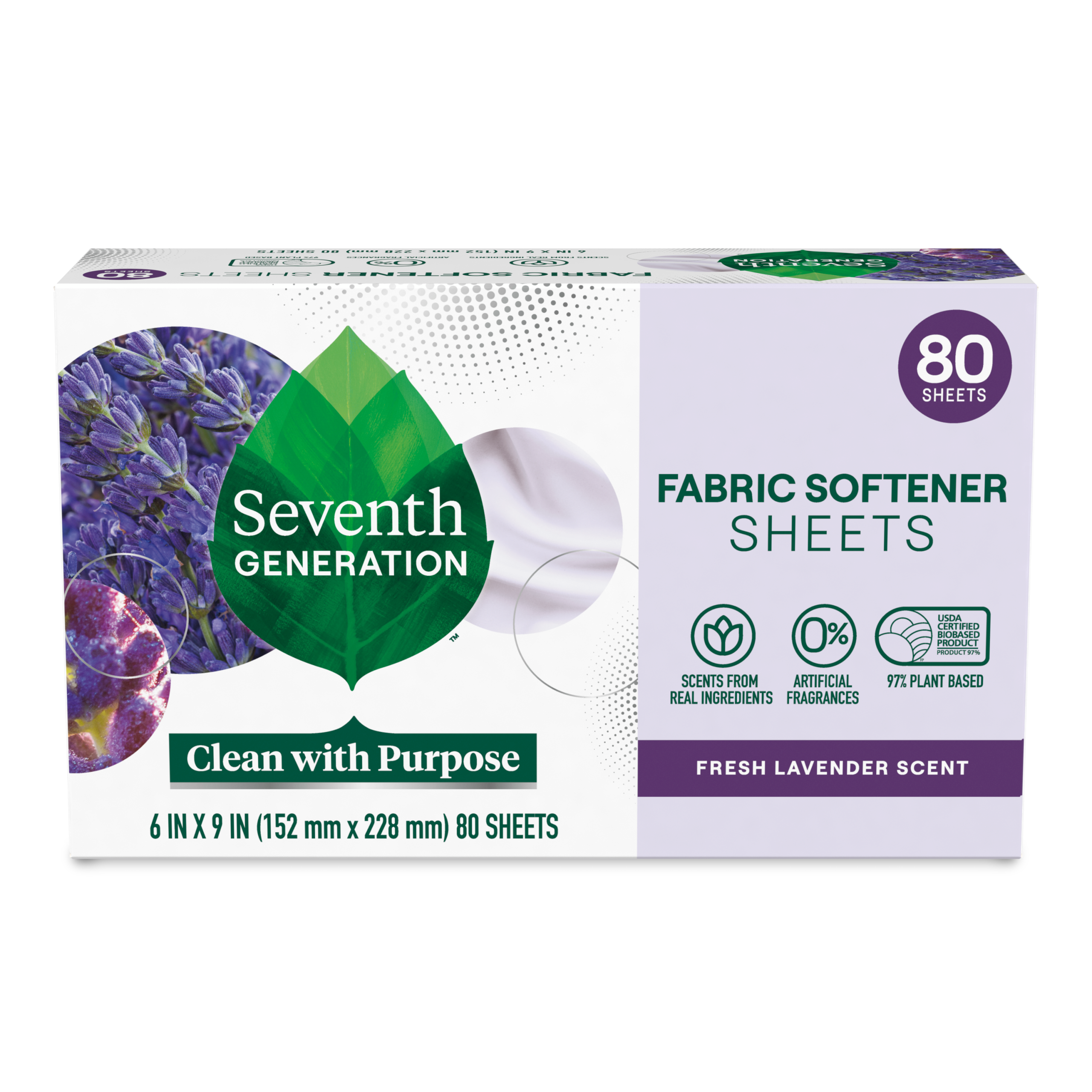 Fabric Softener Sheets - Fresh Lavender