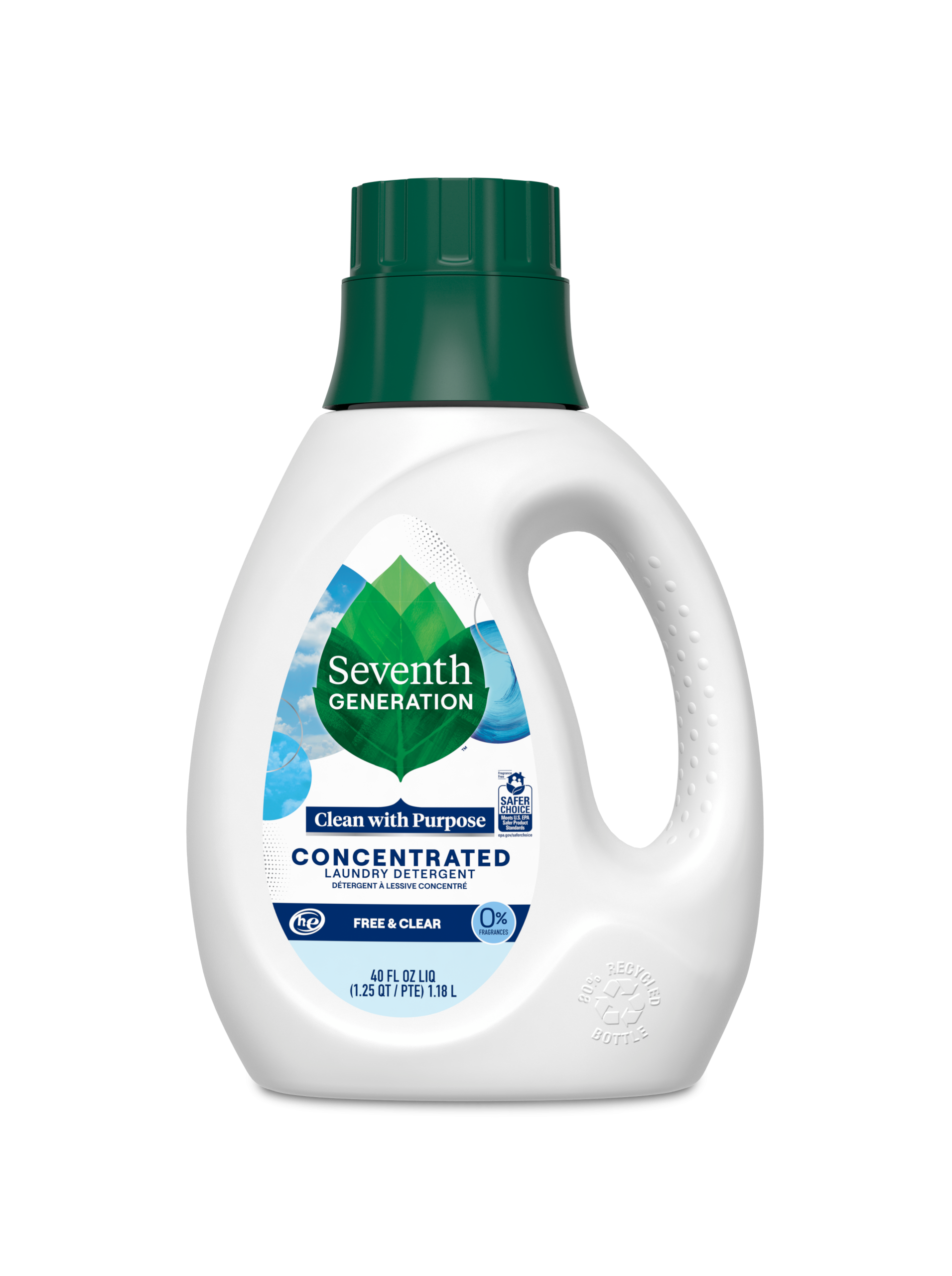 Concentrated Laundry Detergent - Free & Clear