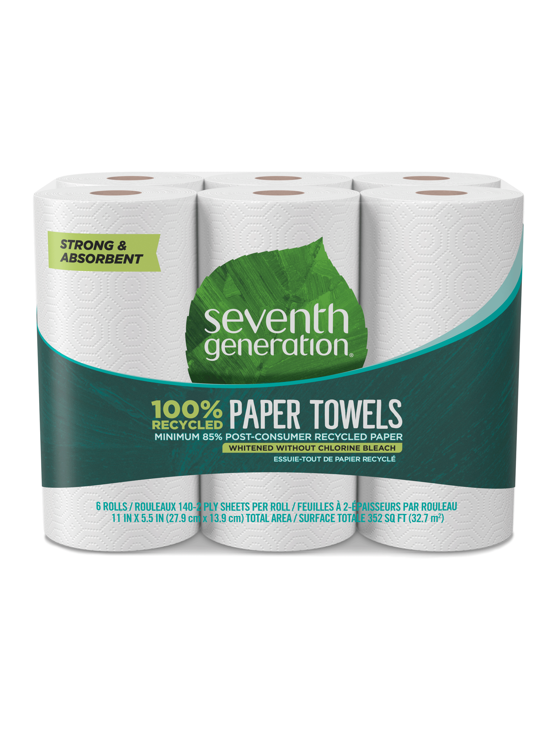 100% Recycled Paper Towels