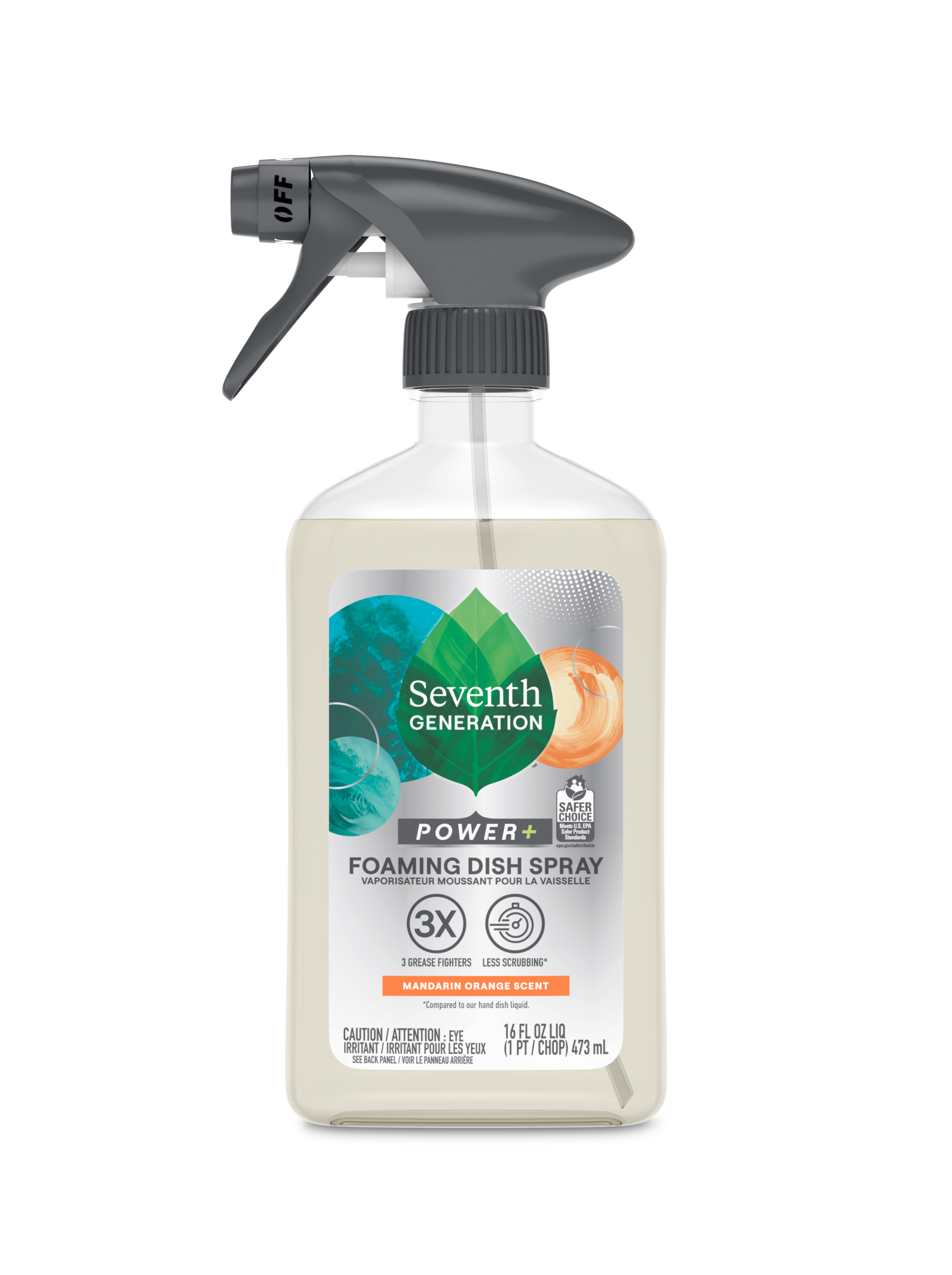 Foaming Dish Spray - Mandarin Orange