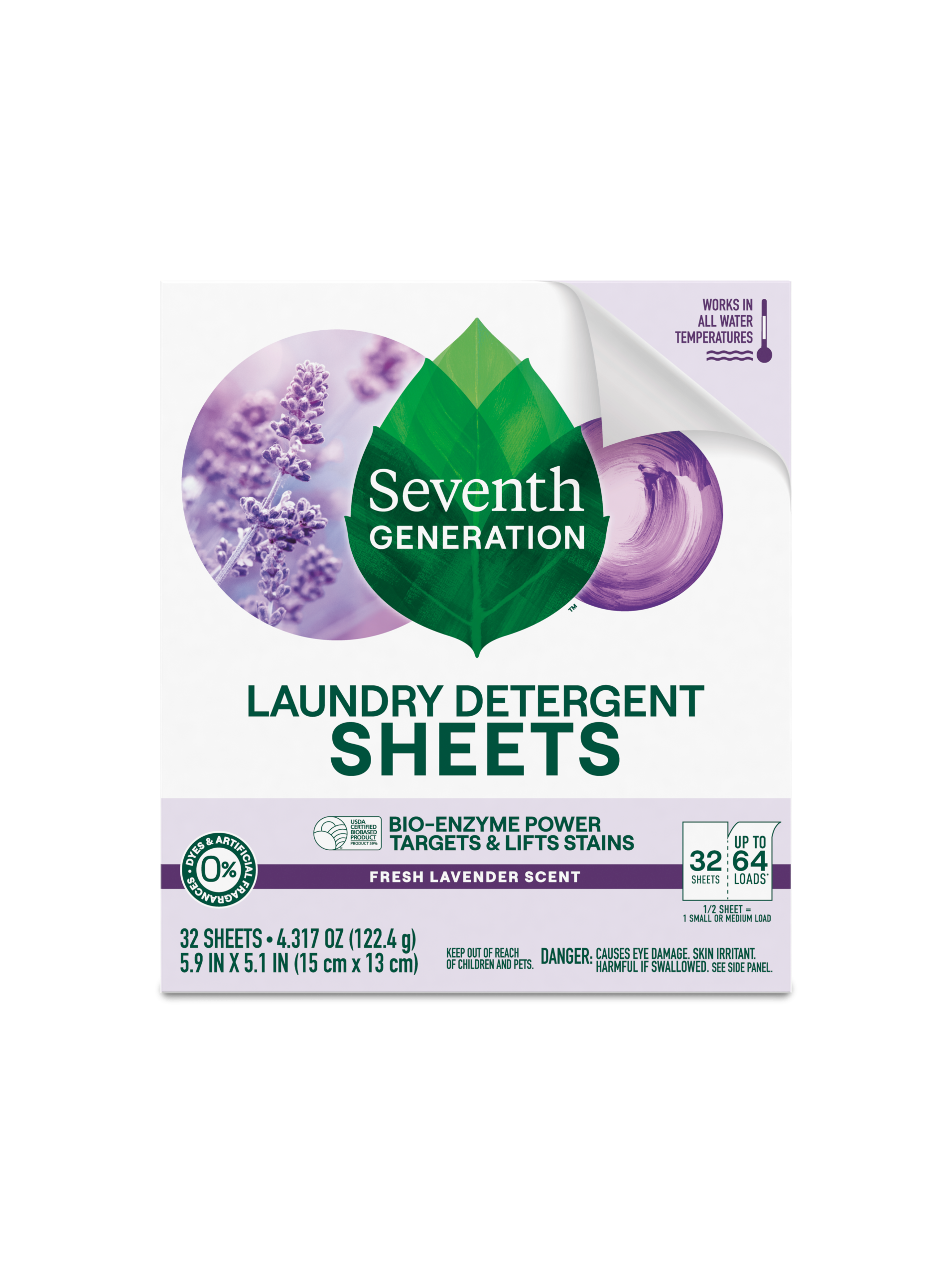 Laundry Detergent Sheets - Fresh Lavender
