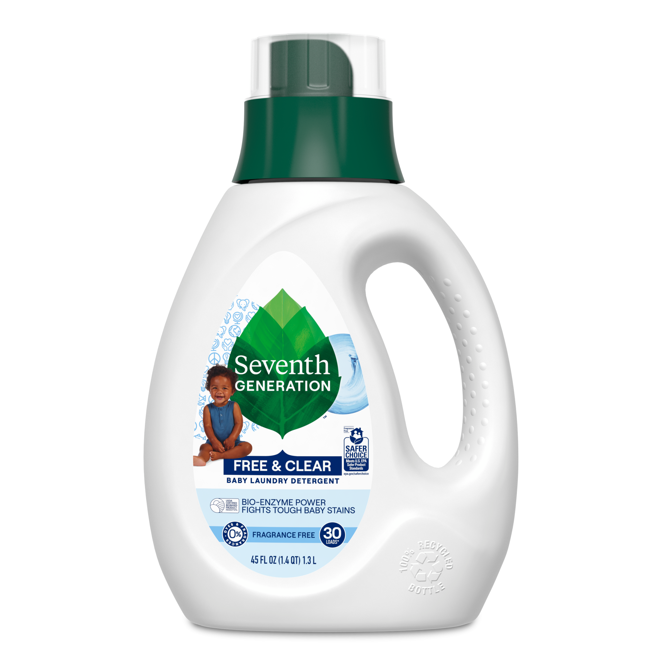 Free & Clear Baby Laundry Detergent - Fragrance Free