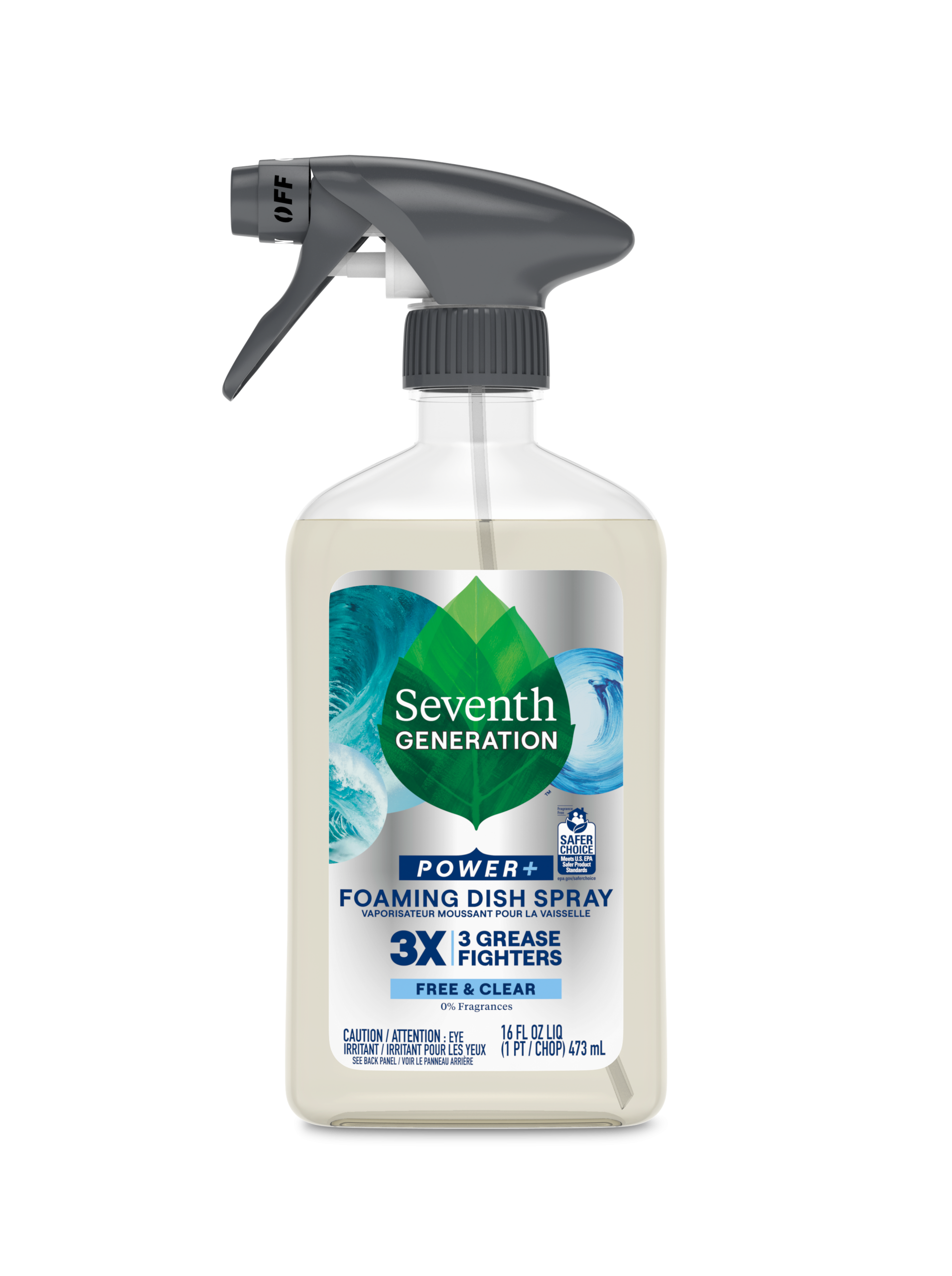Foaming Dish Spray - Free & Clear